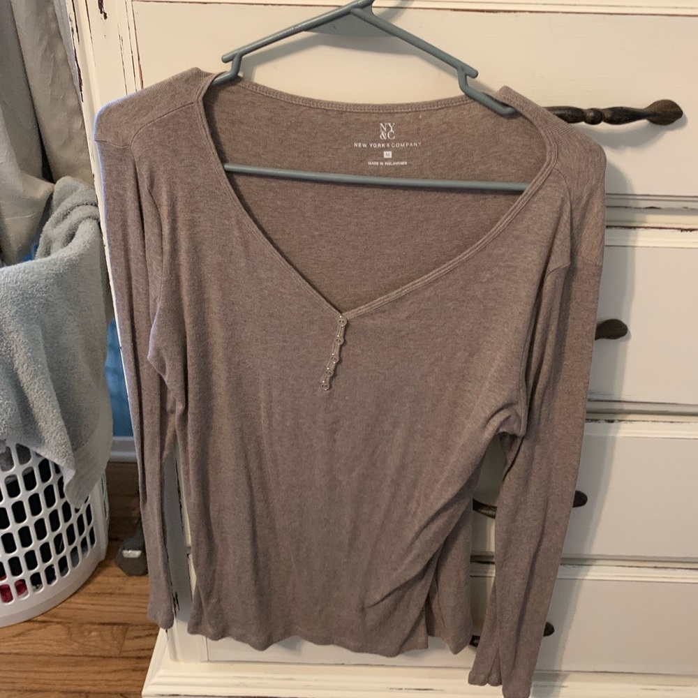New York & Co Long Sleeve Shirt